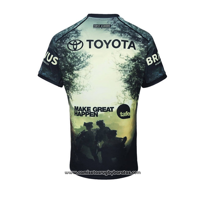 Camiseta North Queensland Cowboys Rugby 2024 Conmemorative